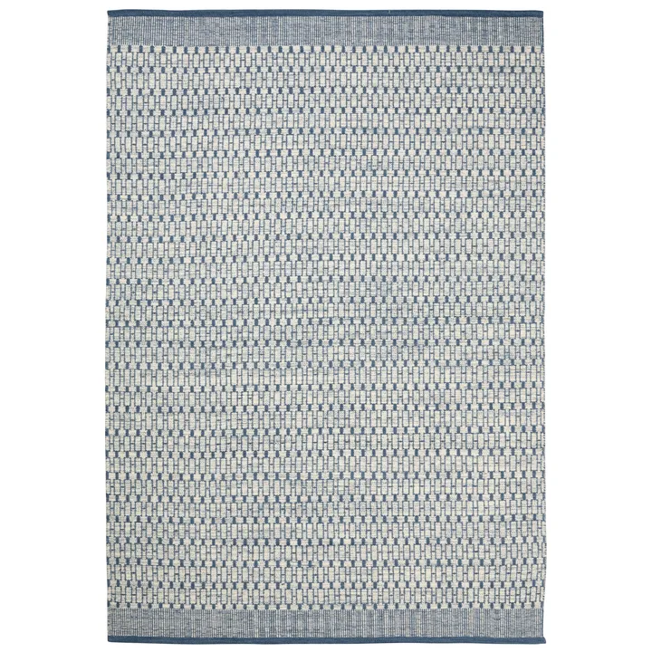 Mahi matta 170x240 cm - Off white-blue - Chhatwal & Jonsson