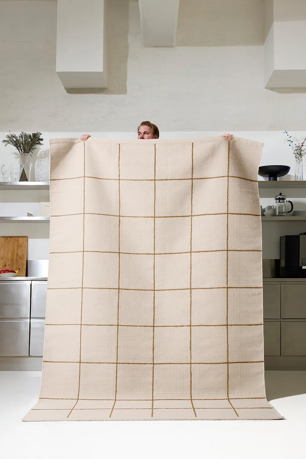 Milan matta, Off white-beige, 180x270 cm Chhatwal & Jonsson