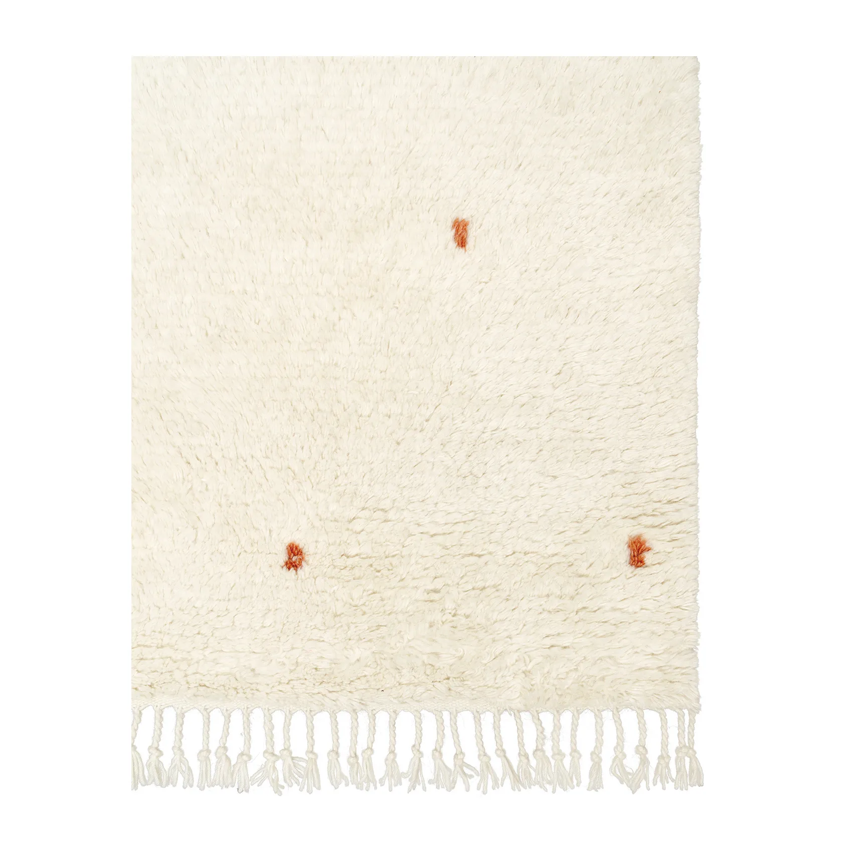 Ravi matta 177x266 cm, Off white-orange Chhatwal & Jonsson