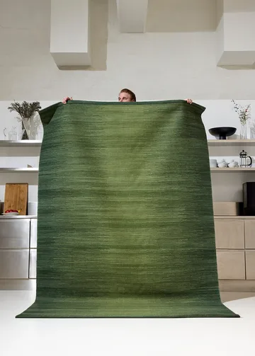 Tapti ullmatta - Green, 180x270 cm - Chhatwal & Jonsson