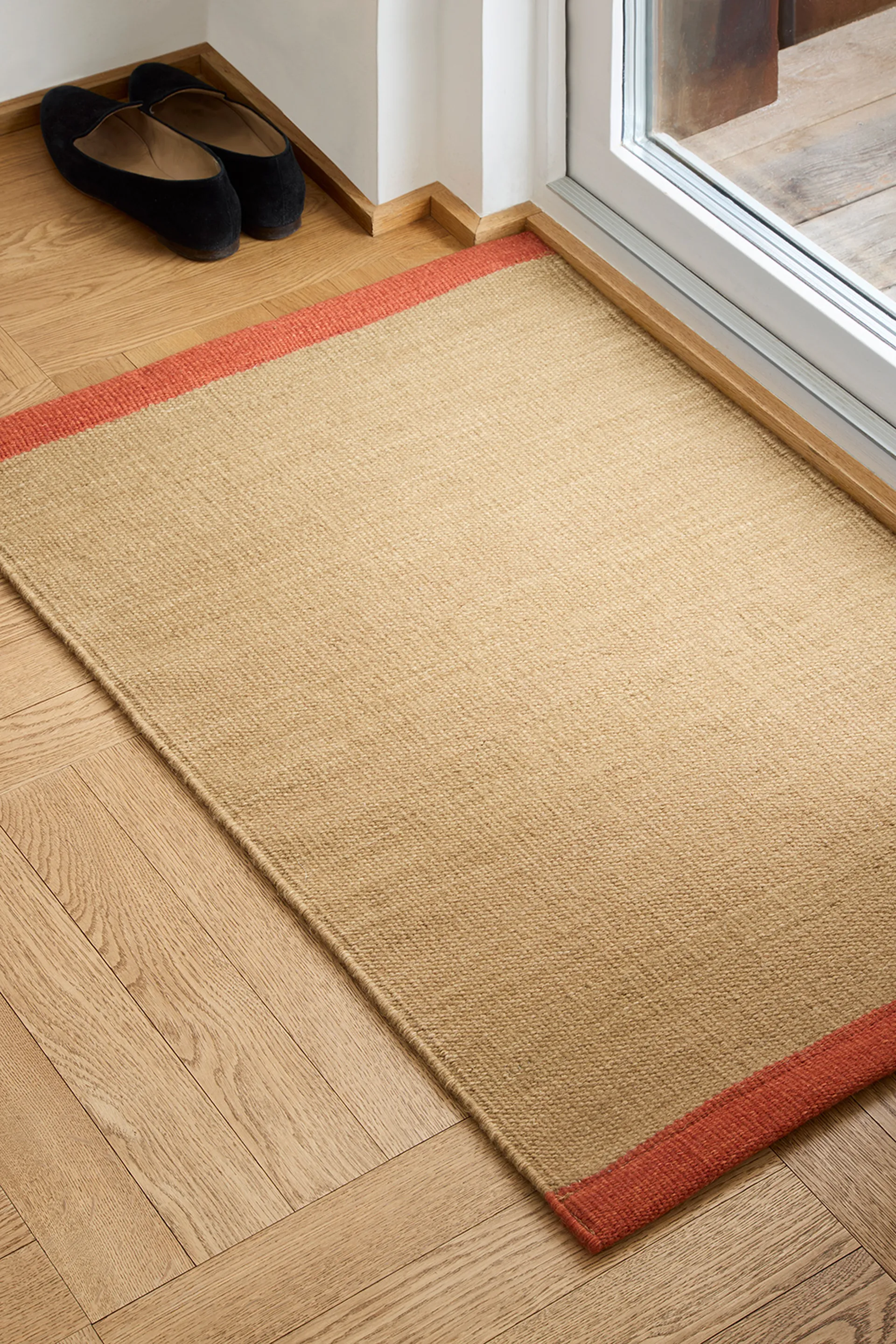 Traceable Tarun dörrmatta 60x90 cm, Beige-Rust Chhatwal & Jonsson