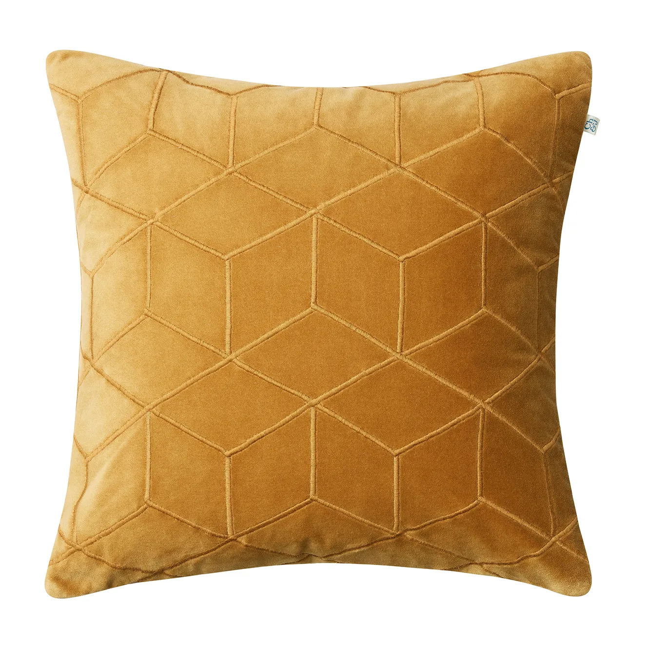 Vir kuddfodral 50x50 cm, Masala yelow Chhatwal & Jonsson