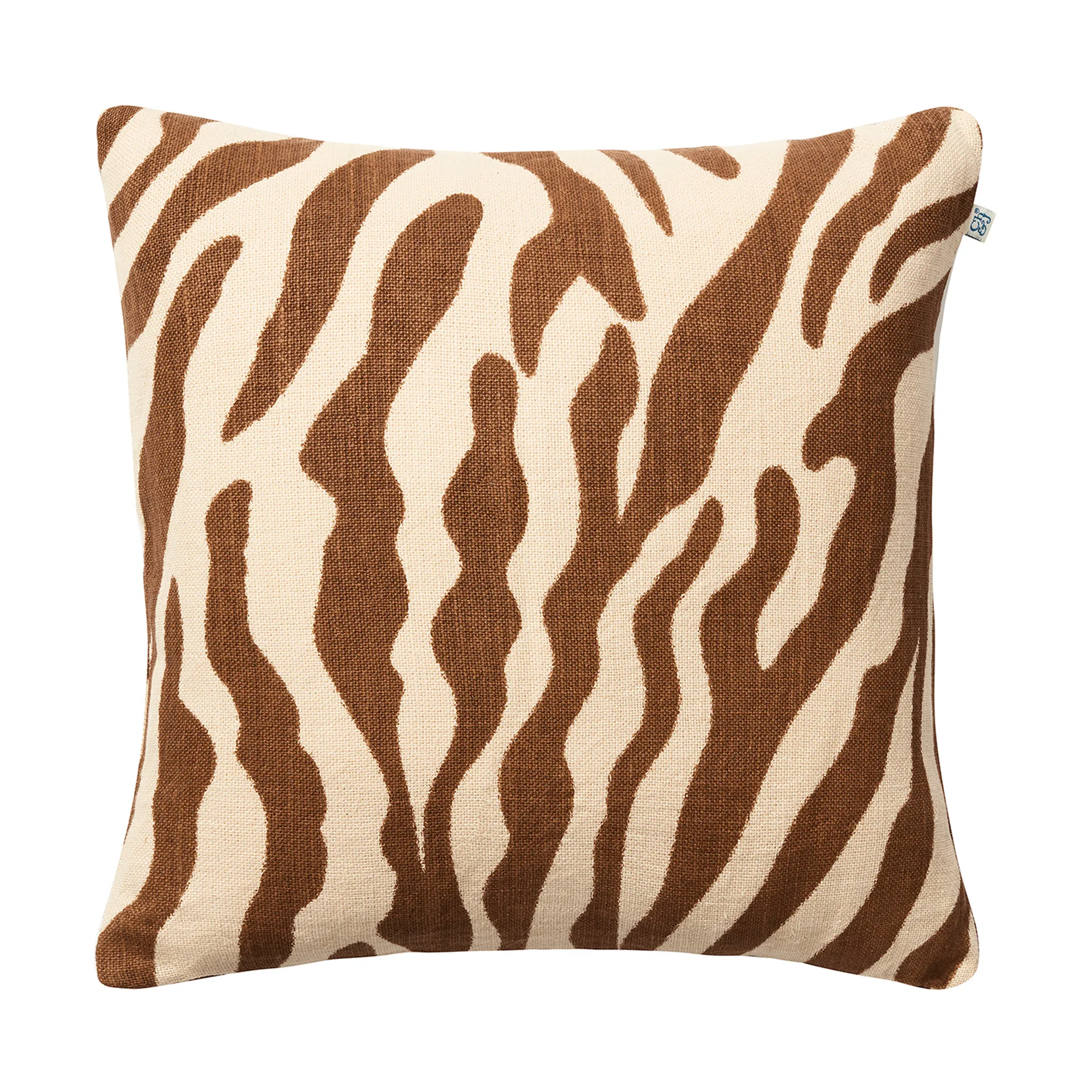 Zebra kuddfodral 50x50 cm, Taupe Chhatwal & Jonsson