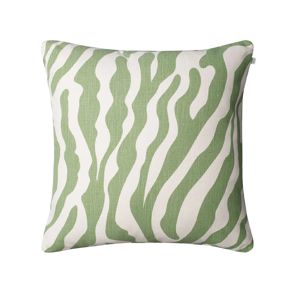Zebra Outdoor kudde 50x50 cm, Sage/off white, 50 cm Chhatwal & Jonsson