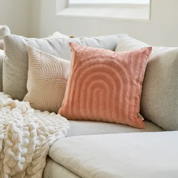 Arch kuddfodral 50x50 cm - Dusty coral - Classic Collection