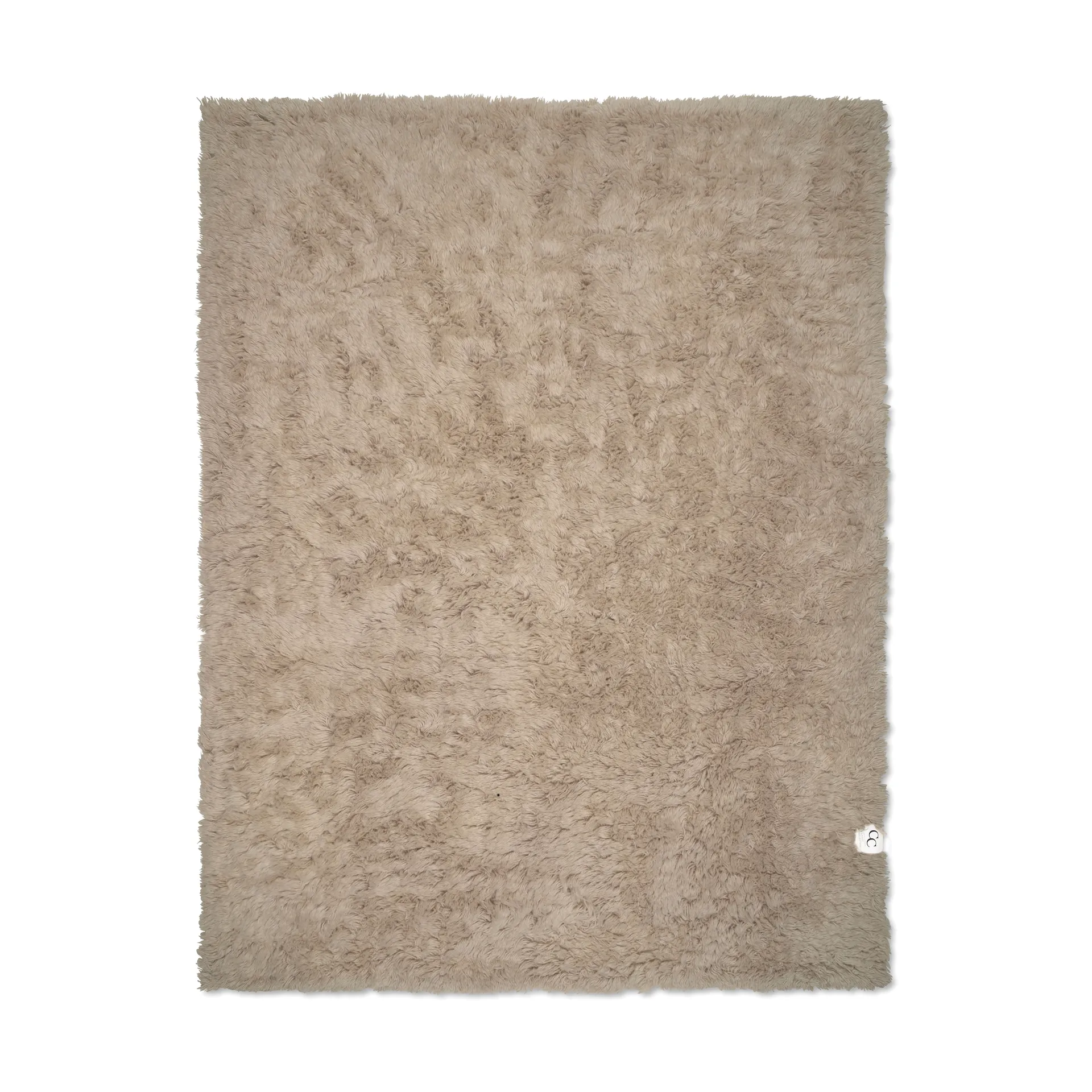 Cloudy ullmatta 170x230 cm, Beige Classic Collection