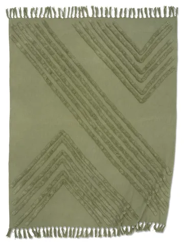 Edge bomullspläd 130x170 cm - Tea - Classic Collection