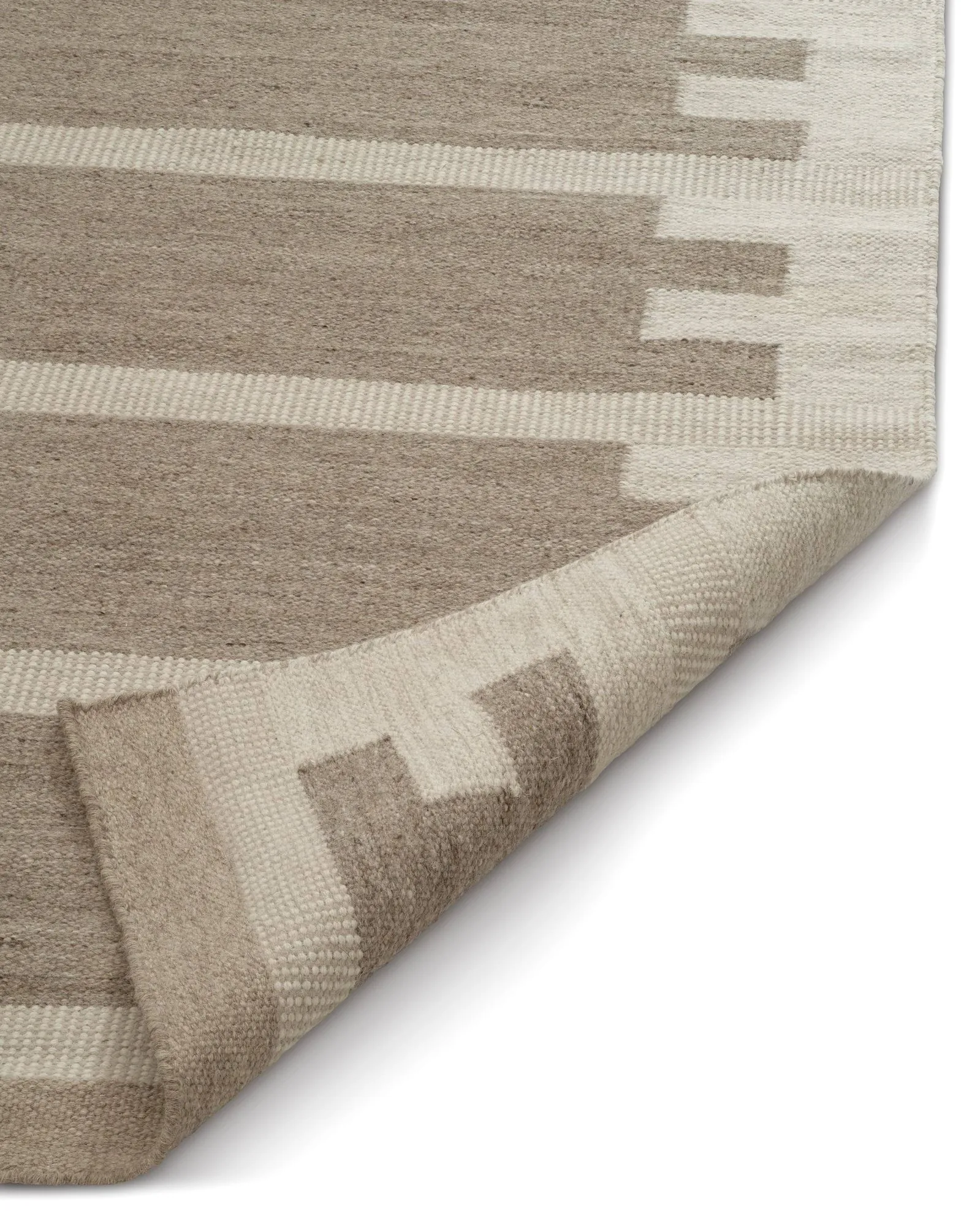 Falsterbo ullmatta, Beige, 170x230 cm Classic Collection