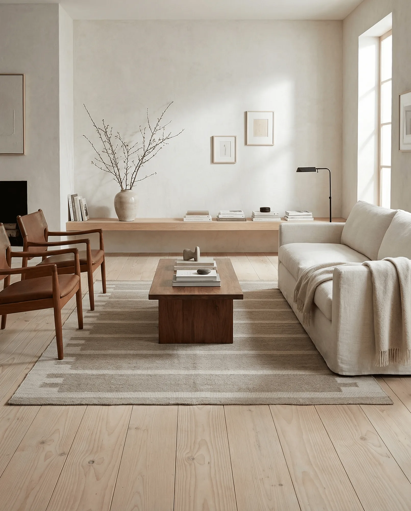 Falsterbo ullmatta, Beige, 200x300 cm Classic Collection