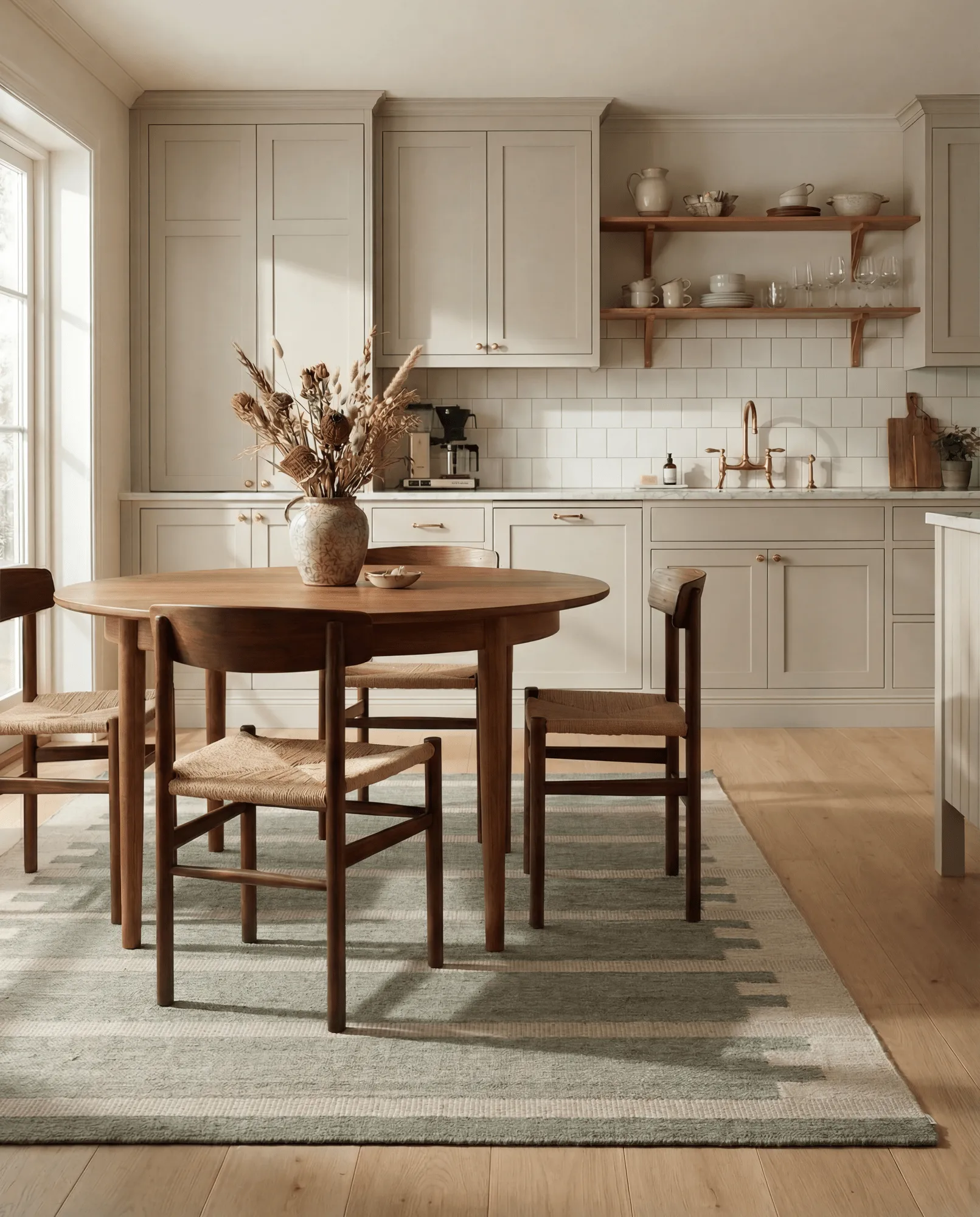 Falsterbo ullmatta, Green, 200x300 cm Classic Collection
