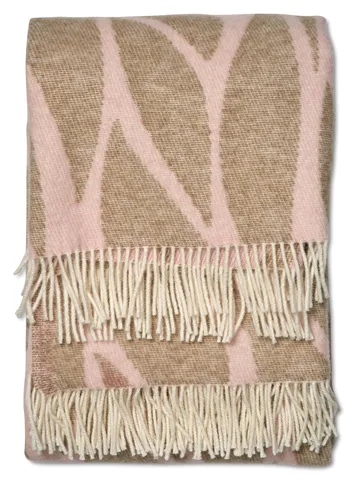 Folia pläd 130x180 cm - Rosa - Classic Collection