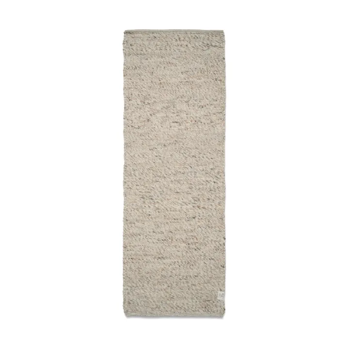 Merino gångmatta - Natural-beige, 80x200 cm - Classic Collection