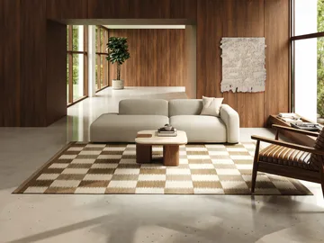Röllakan Tagel matta - Beige, 200x300 cm - Classic Collection