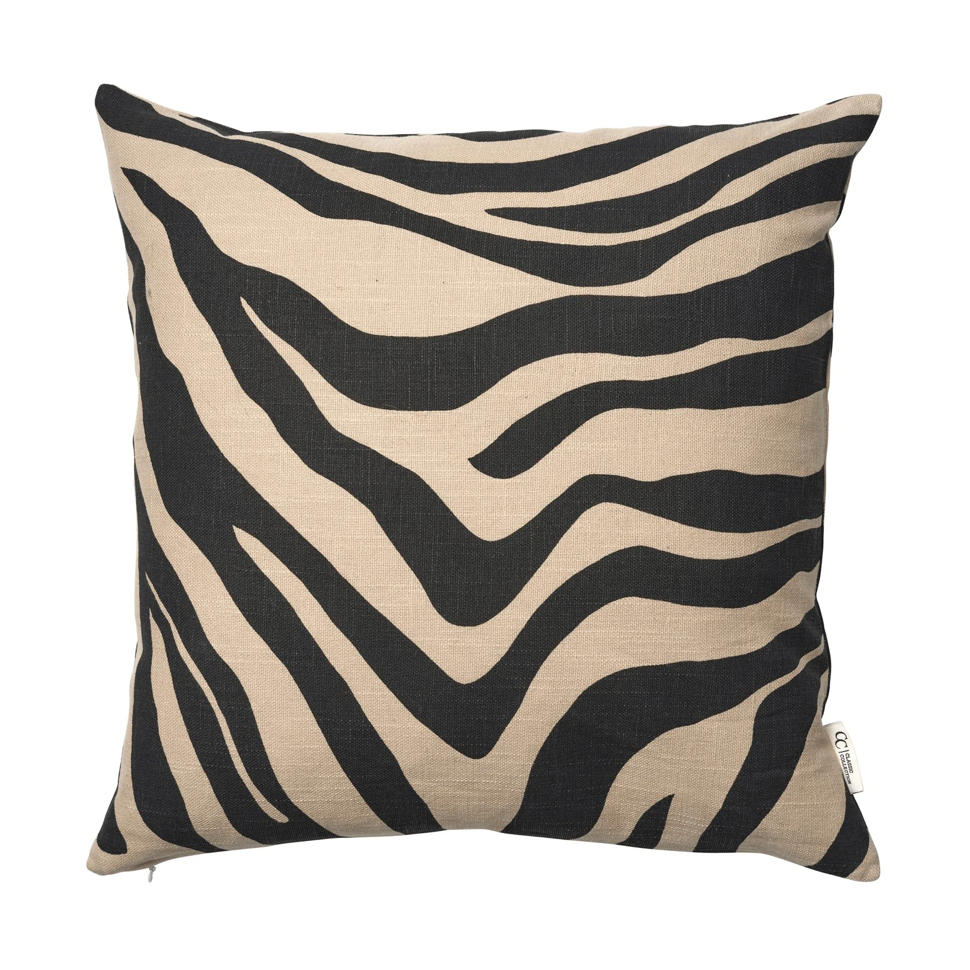 Savannah kuddfodral, Beige-black, 50x50 cm Classic Collection