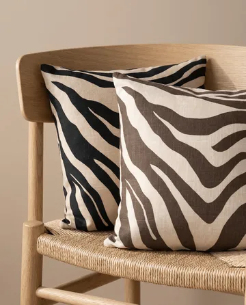 Savannah kuddfodral - Beige-black, 50x50 cm - Classic Collection