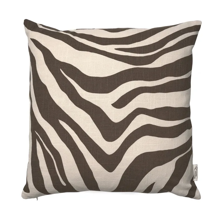 Savannah kuddfodral - Brown-off white, 50x50 cm - Classic Collection