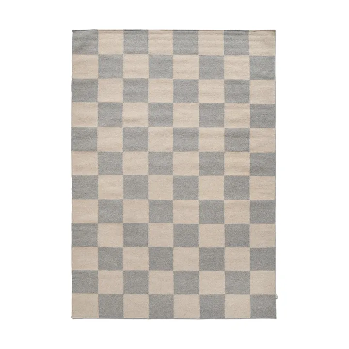 Squares matta - Grå-beige, 200x300 cm - Classic Collection