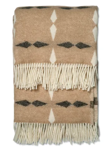 Tile pläd 130x180 cm - Beige - Classic Collection