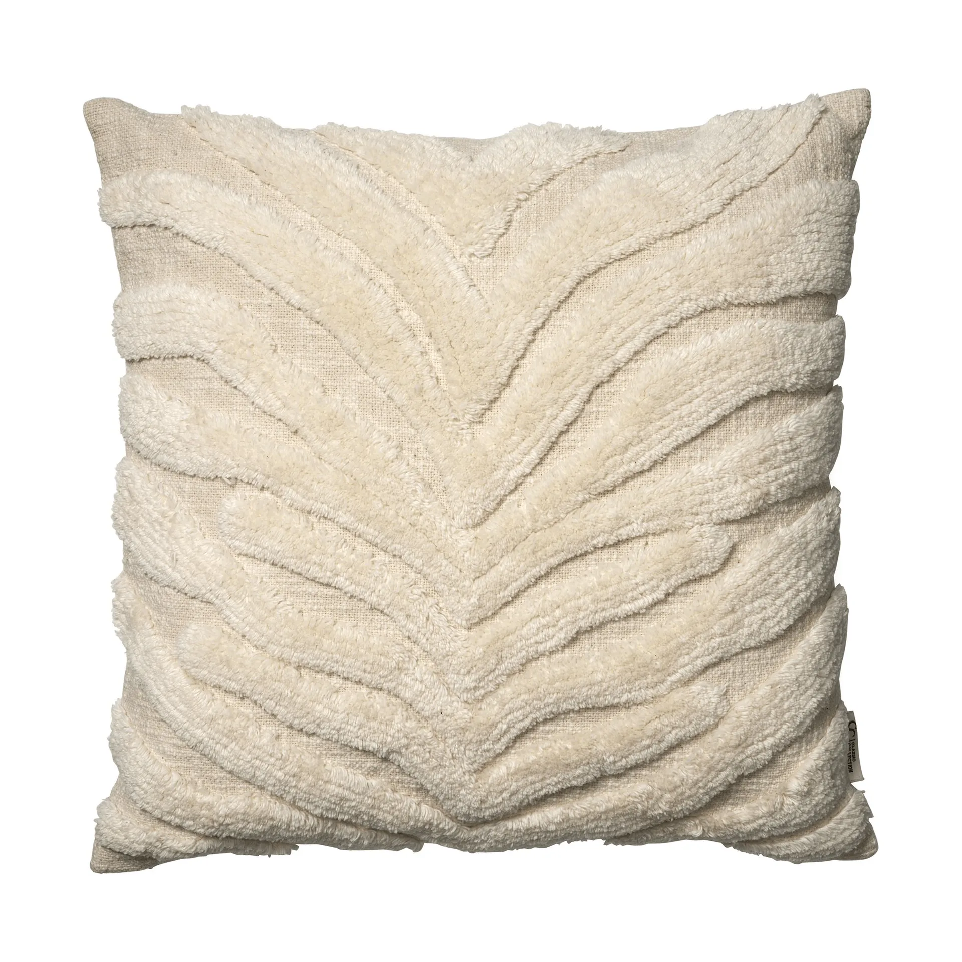 Zebra Tuft kuddfodral, Off white, 50x50 cm Classic Collection
