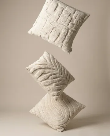 Zebra Tuft kuddfodral - Off white, 50x50 cm - Classic Collection