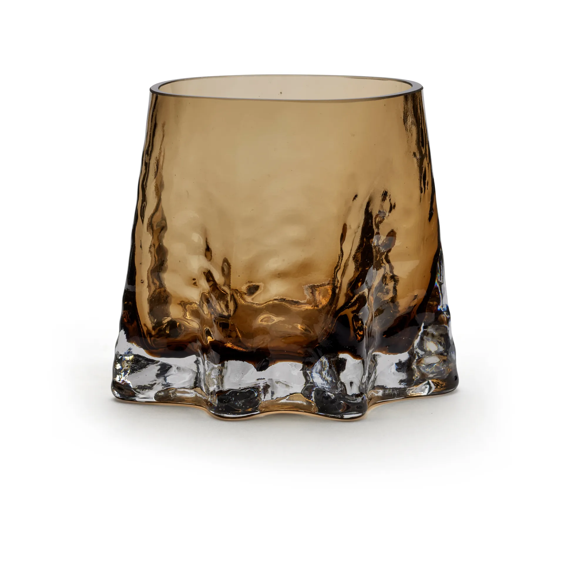 Gry Ljuslykta Ø11 cm, Cognac Cooee Design