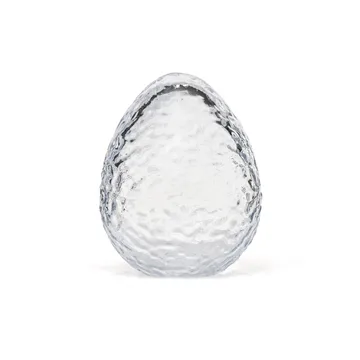 Gry stående ägg 12 cm - Clear - Cooee Design