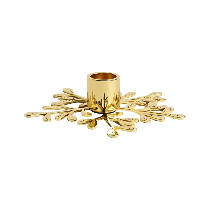 Mistletoe ljusstake, Mässing Cooee Design