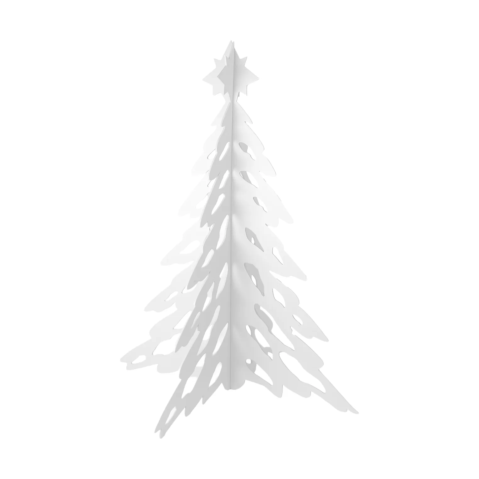 Pinetree dekorationsgran 15 cm, Vit Cooee Design