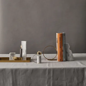 Quarter ljusstake - Carrara - Cooee Design