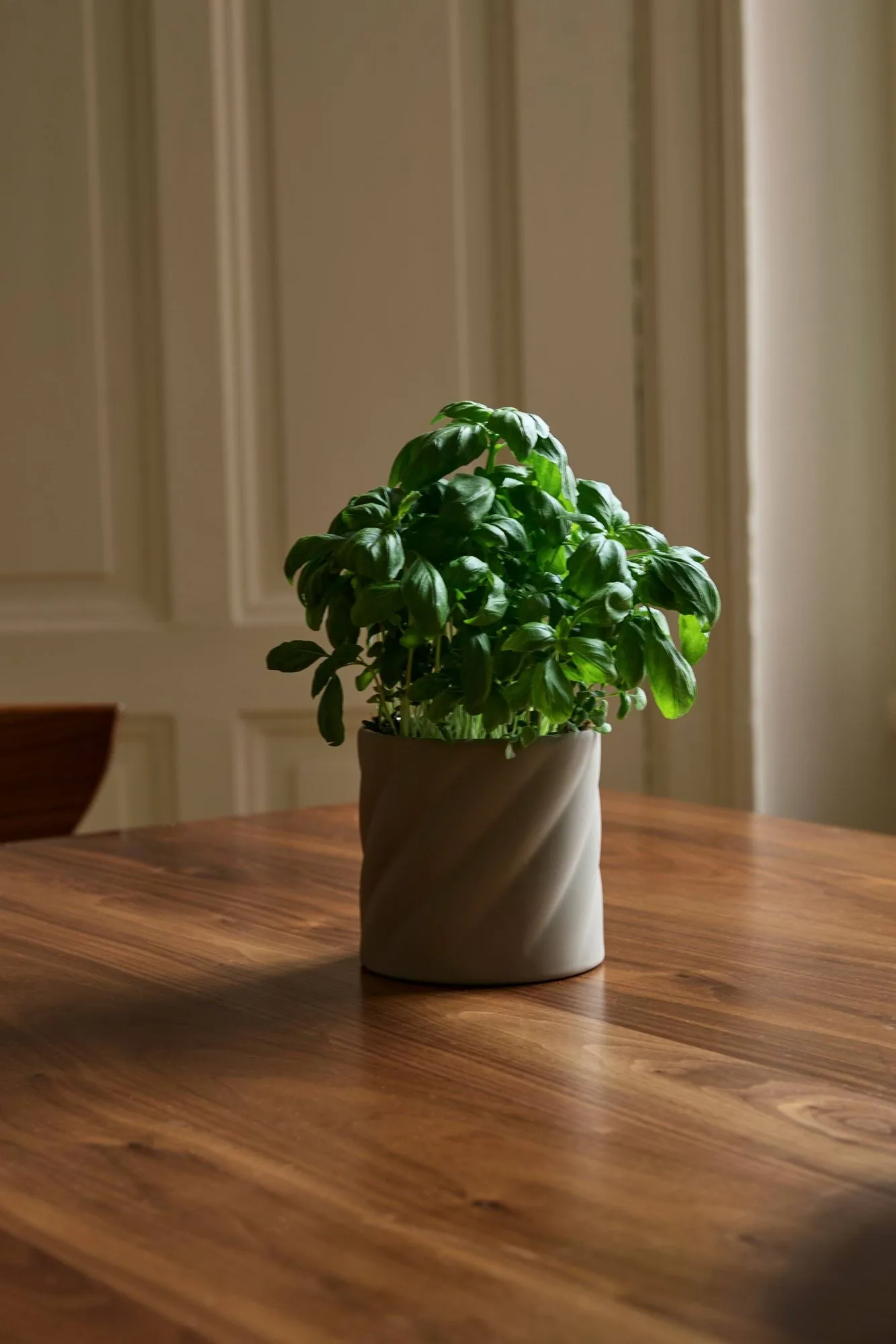 Twist blomkruka, Sand, small Ø12 cm Cooee Design