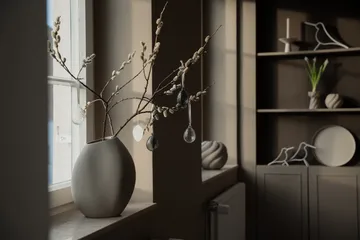 Woody Bird liten - White - Cooee Design