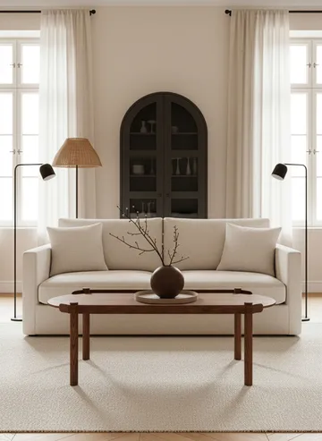 Woody bord 50x105 cm - Mörkbetsad ek - Cooee Design