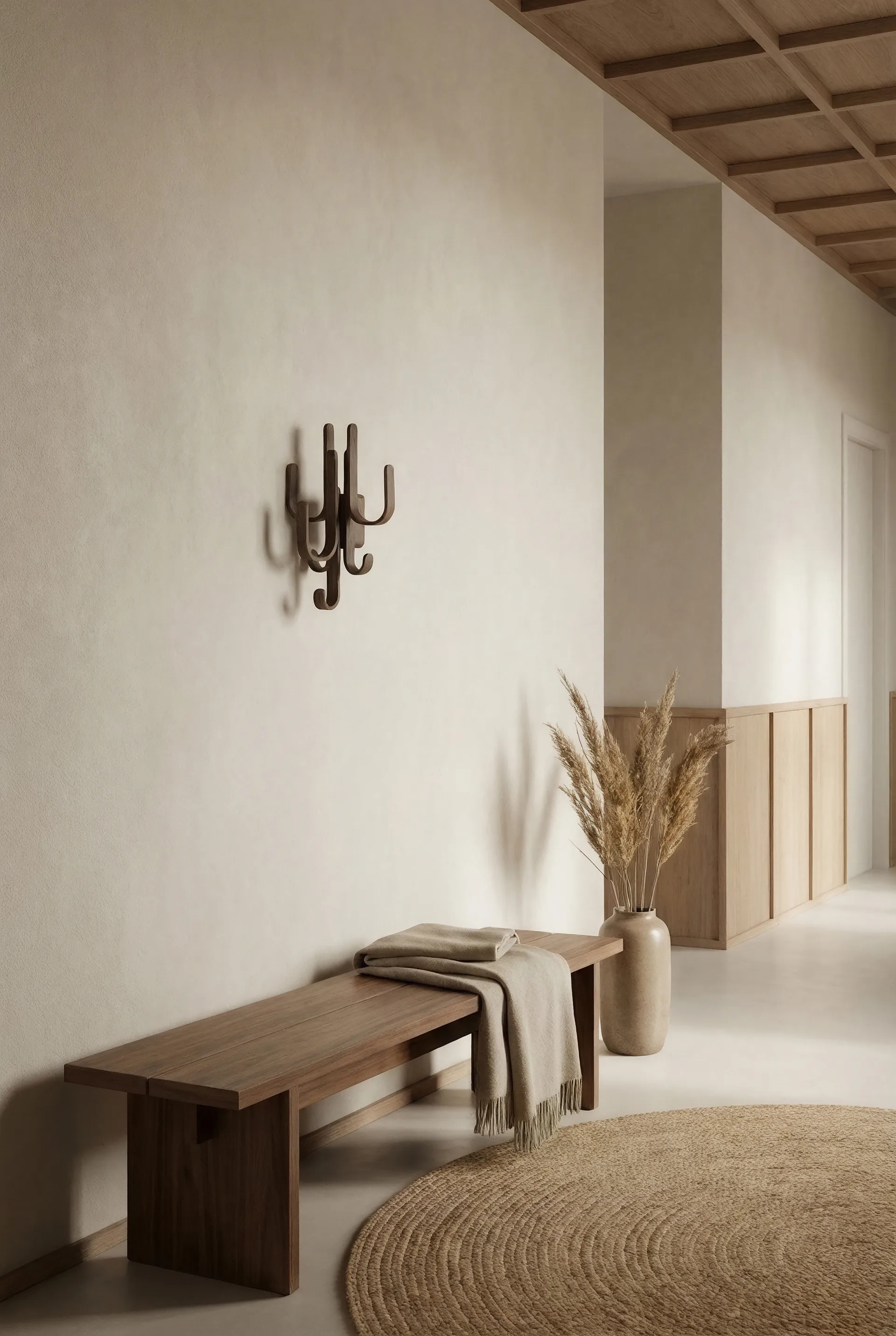 Woody krok Three, Mörkbetsad ek Cooee Design