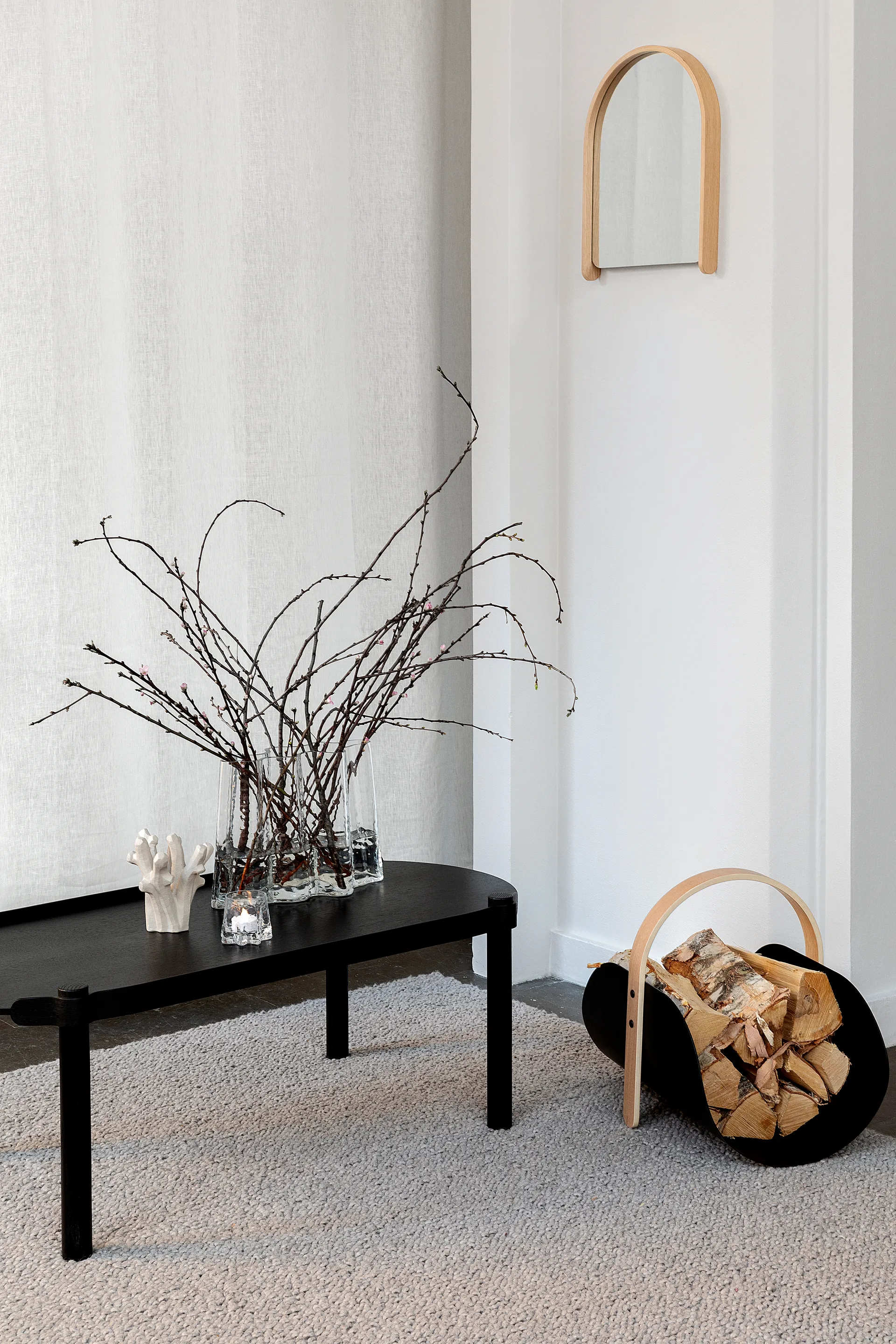 Woody vedkorg, Oak Cooee Design