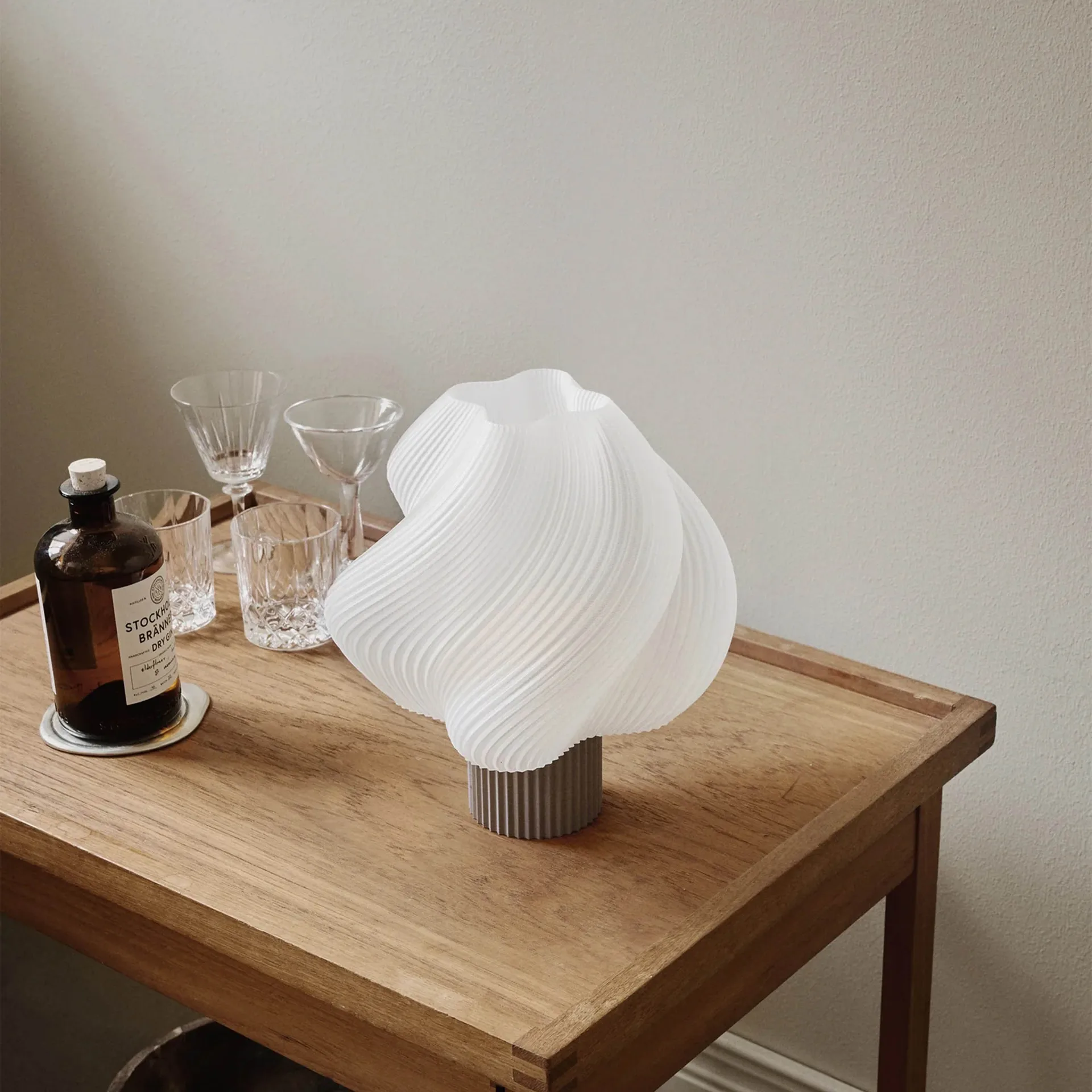 Soft Serve bordslampa, Mocha, Regular, 26 cm Crème Atelier