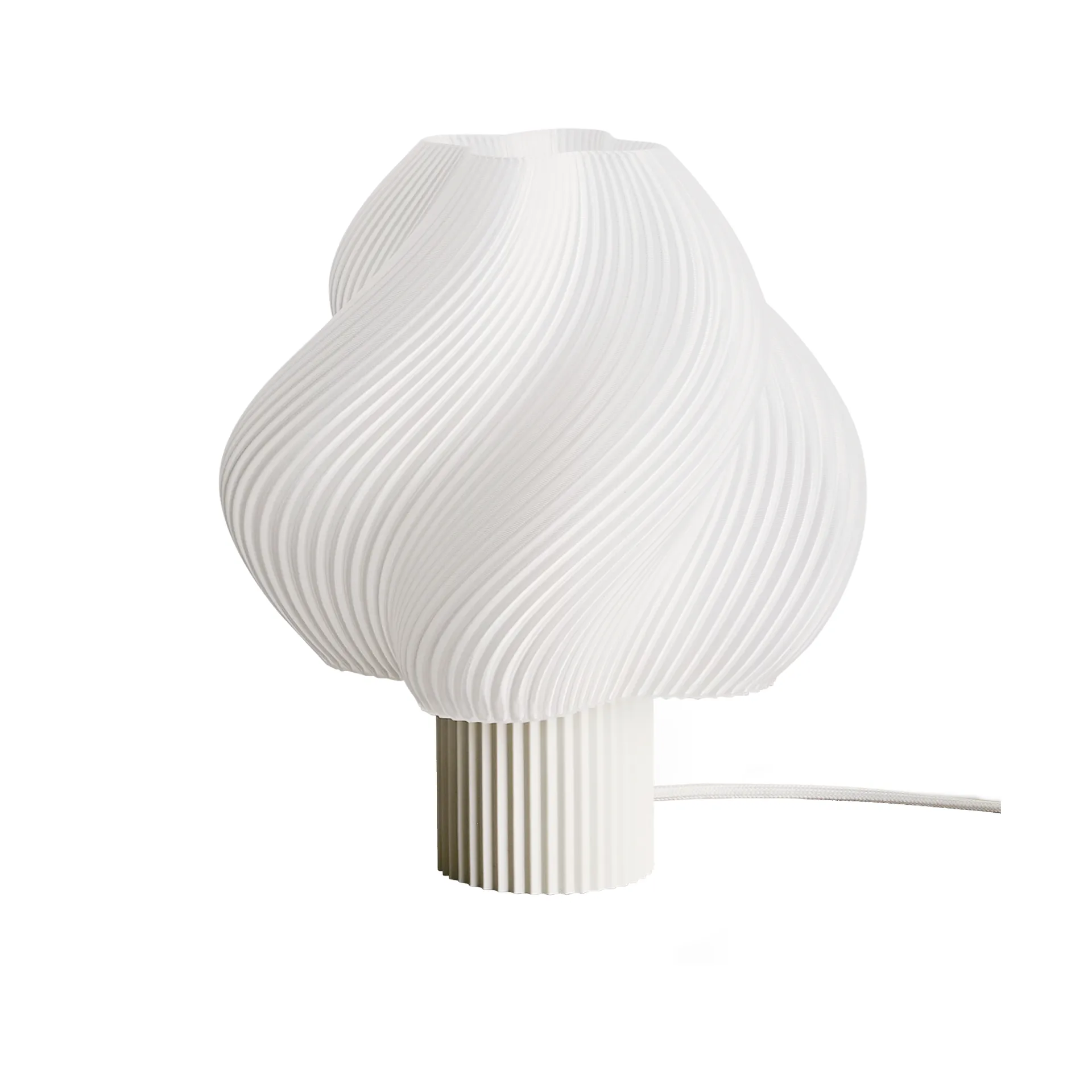 Soft Serve bordslampa, Vanilla bean, Grande, 34 cm Crème Atelier