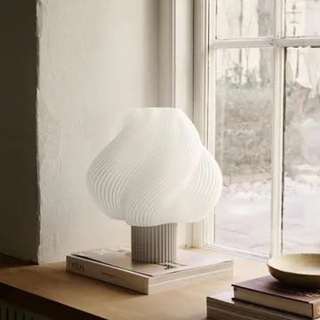 Soft Serve bordslampa - Vanilla bean, Grande, 34 cm - Crème Atelier