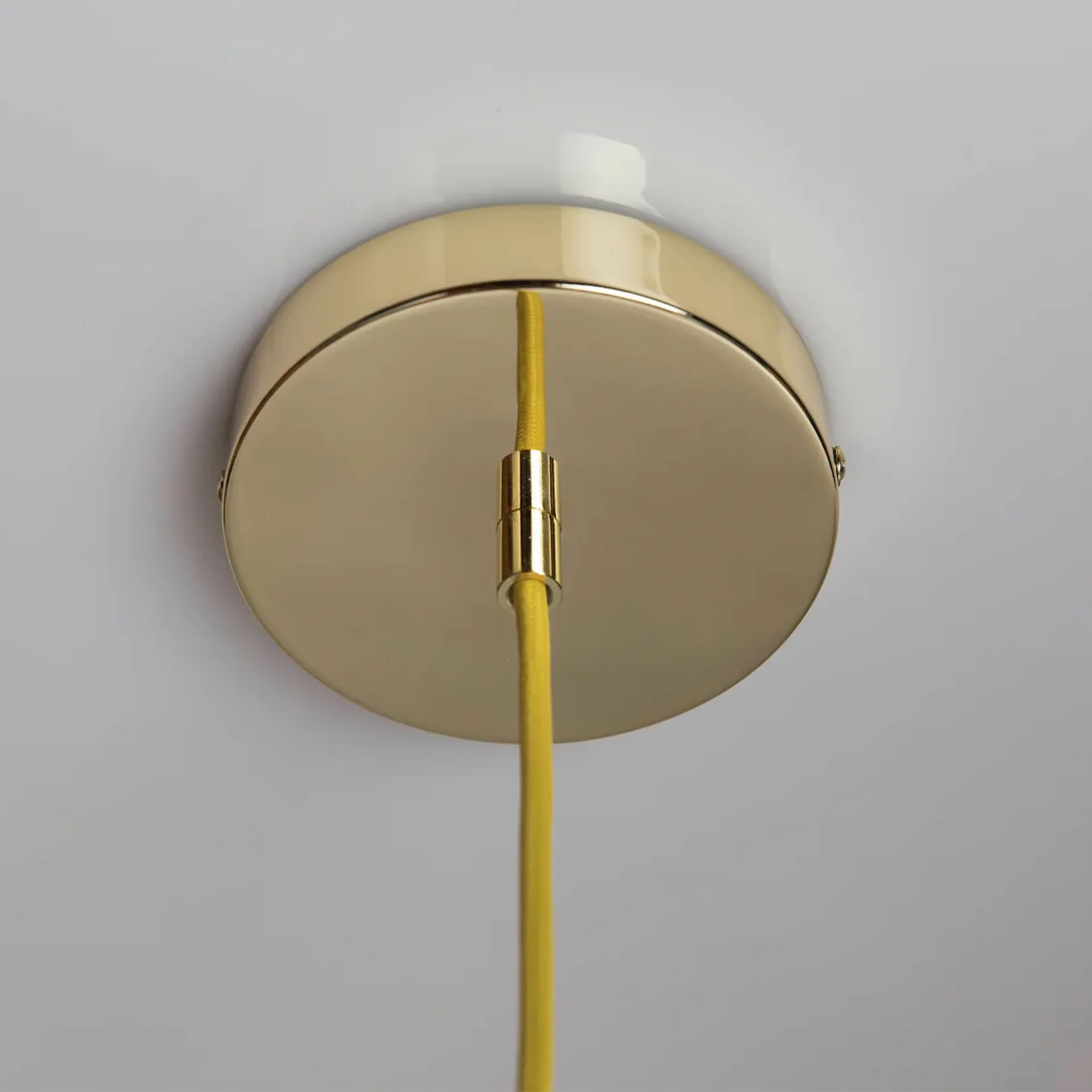 Soft Serve pendel, Limoncello sorbet-brass, 01, 20 cm Crème Atelier
