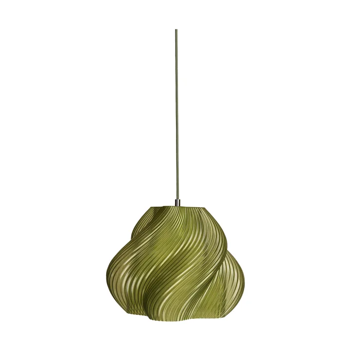 Soft Serve pendel - Olive-chrome, 02, 25 cm - Crème Atelier