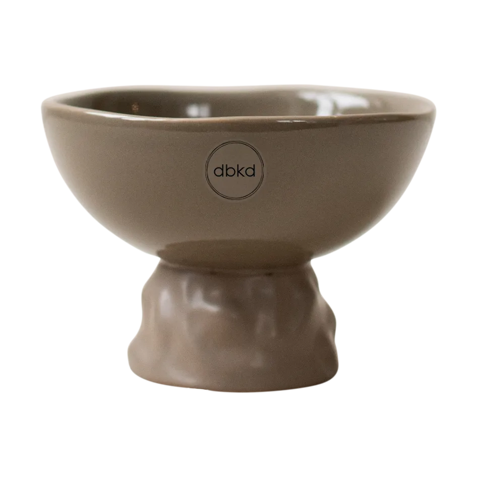 Base Irregular kruka S Ø12 cm, Dust DBKD