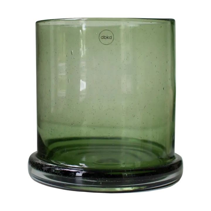 Bubble ljuslykta Ø20 cm - Green - DBKD