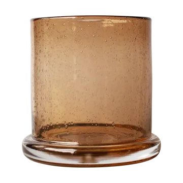 Bubble ljuslykta Ø20 cm - Rust - DBKD