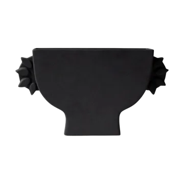 Flat vas 16 cm - Black - DBKD