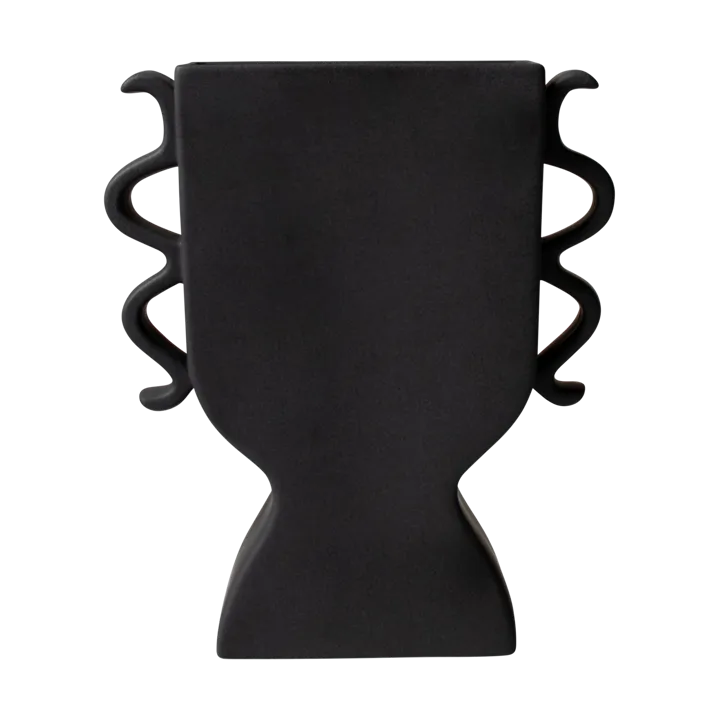 Flat vas 25 cm - Black - DBKD