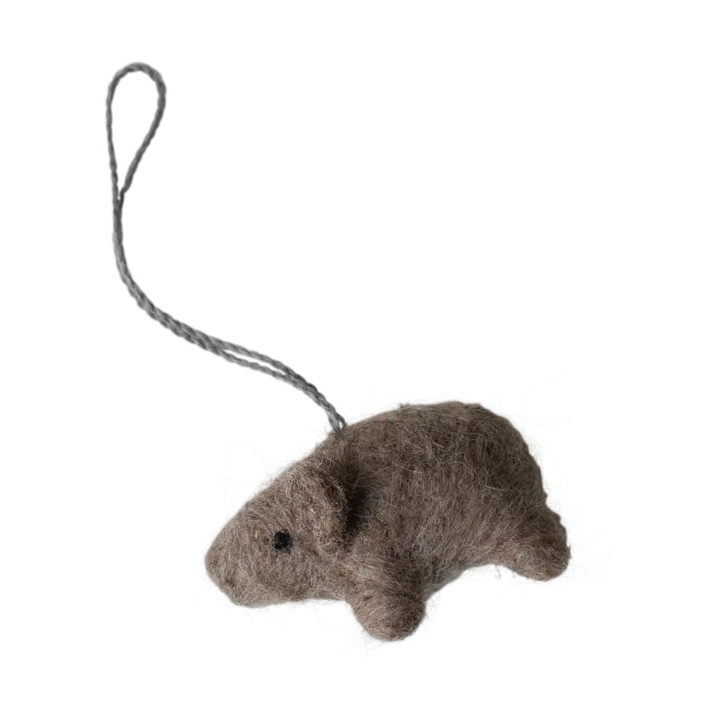 Hanging pig dekorationshänge - Beige - DBKD