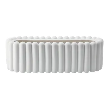 Mist kruka oval - White - DBKD