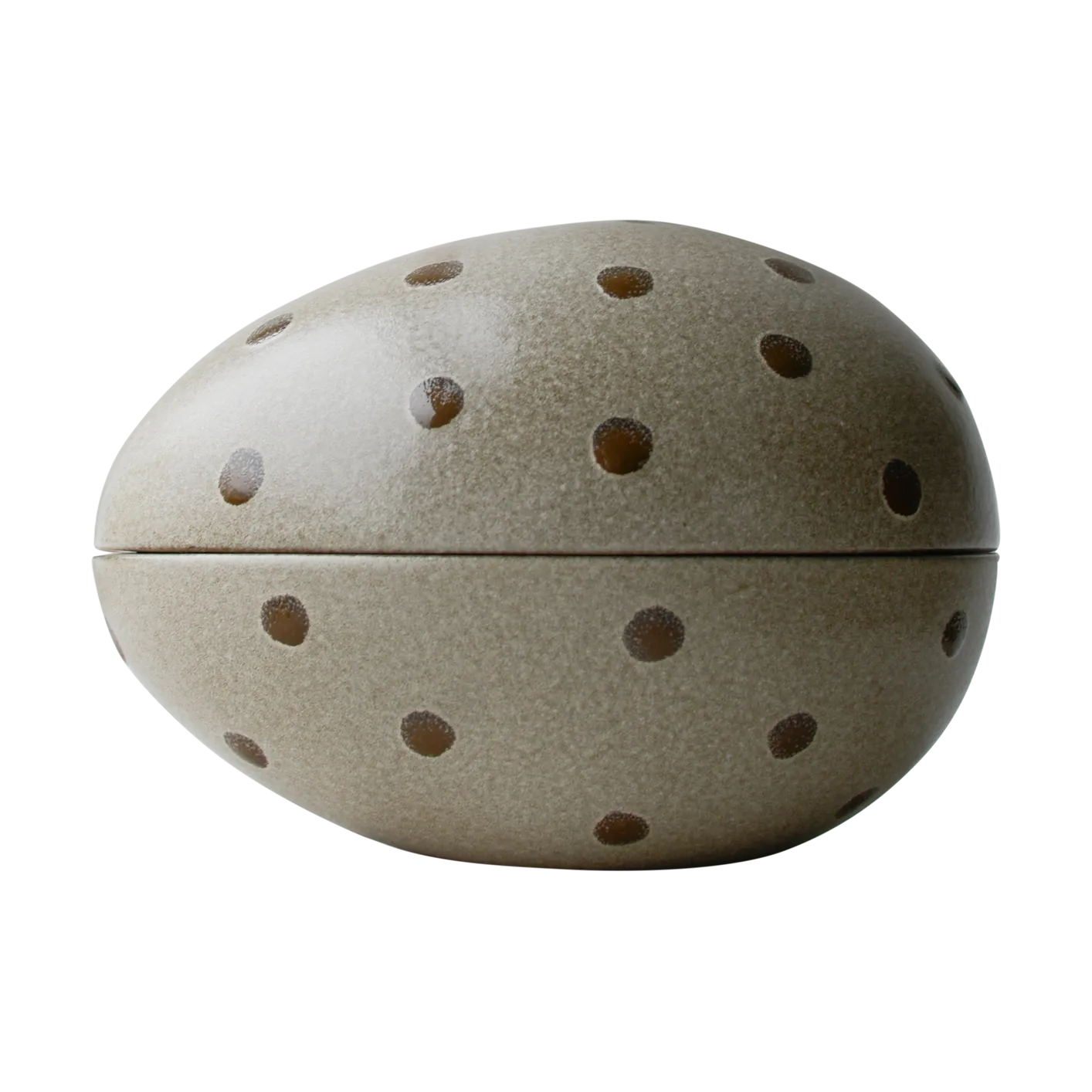 Nest skål, Beige dot DBKD