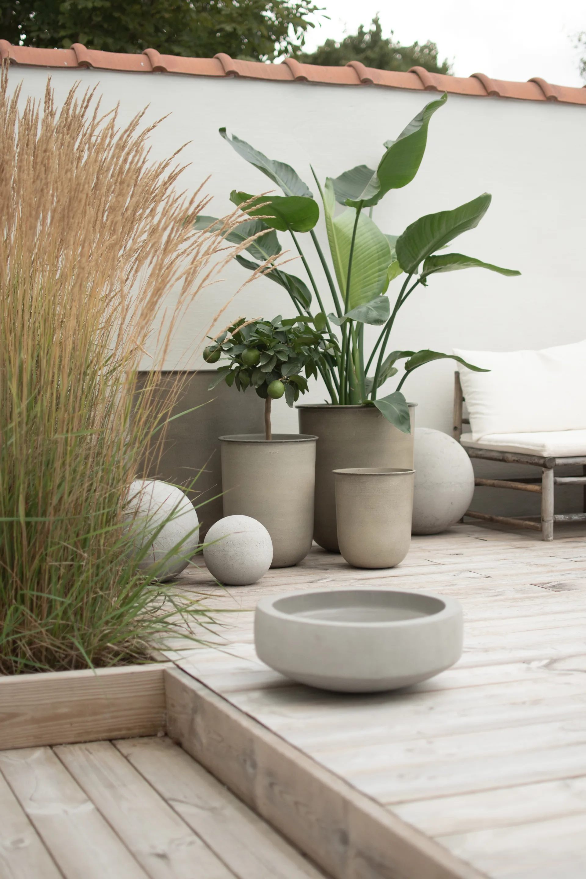 Out kruka 4 delar, Beige DBKD