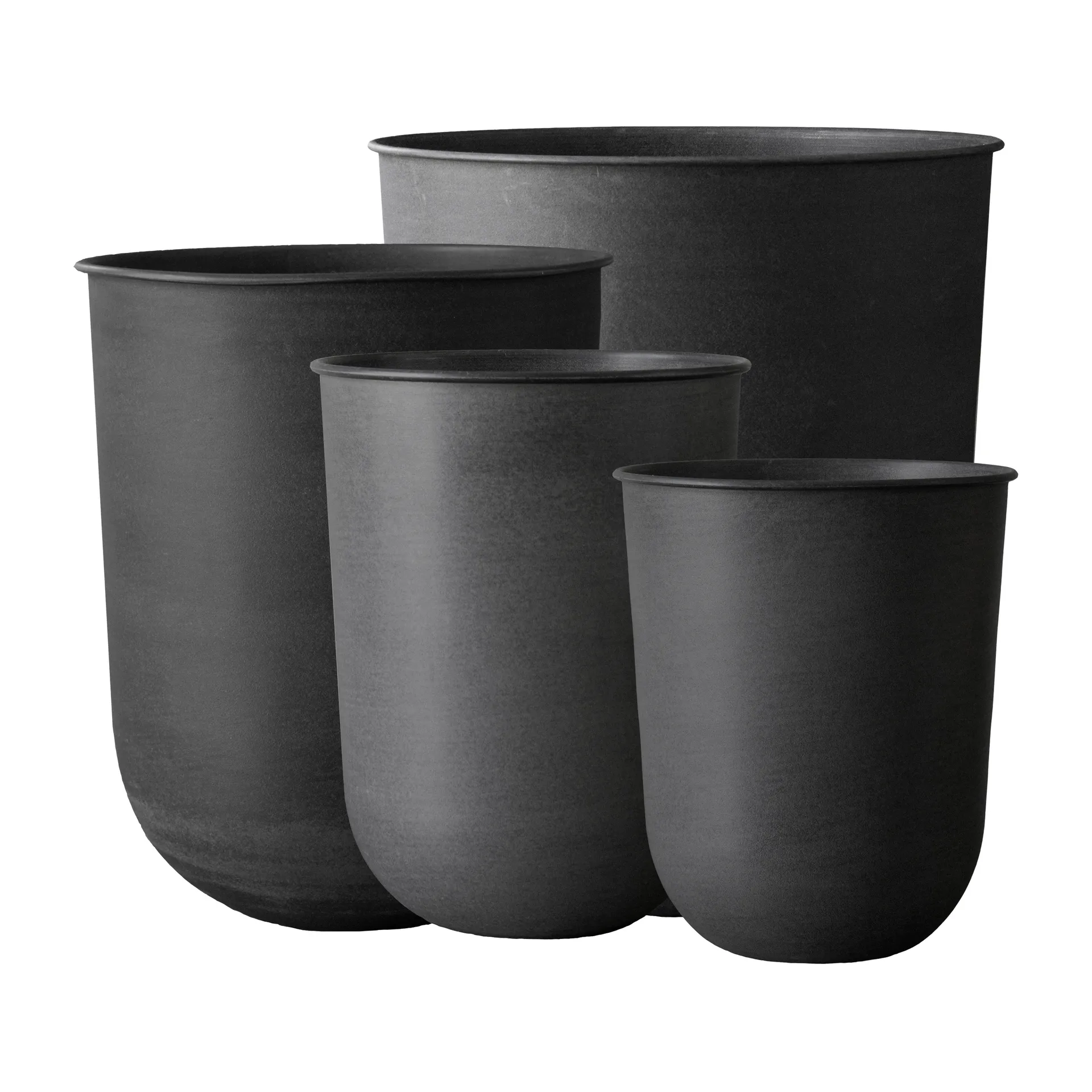 Out kruka 4 delar, Black DBKD