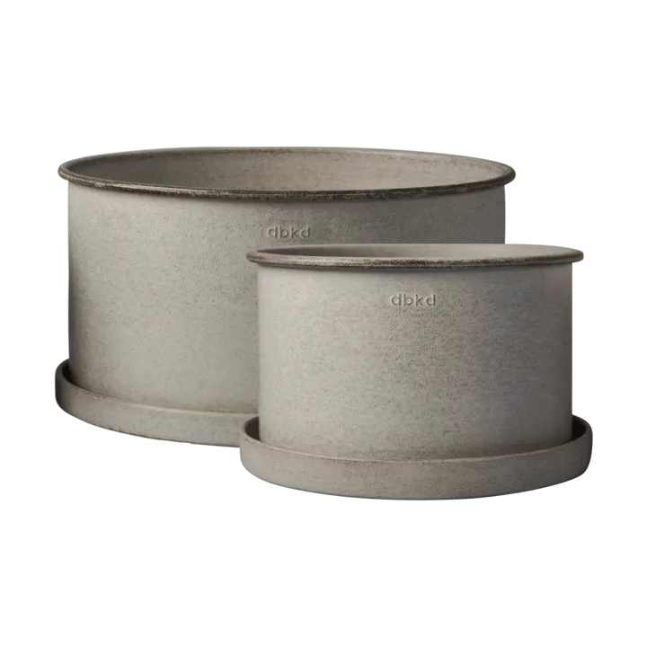 Plant bowl kruka 2-pack - Beige - DBKD